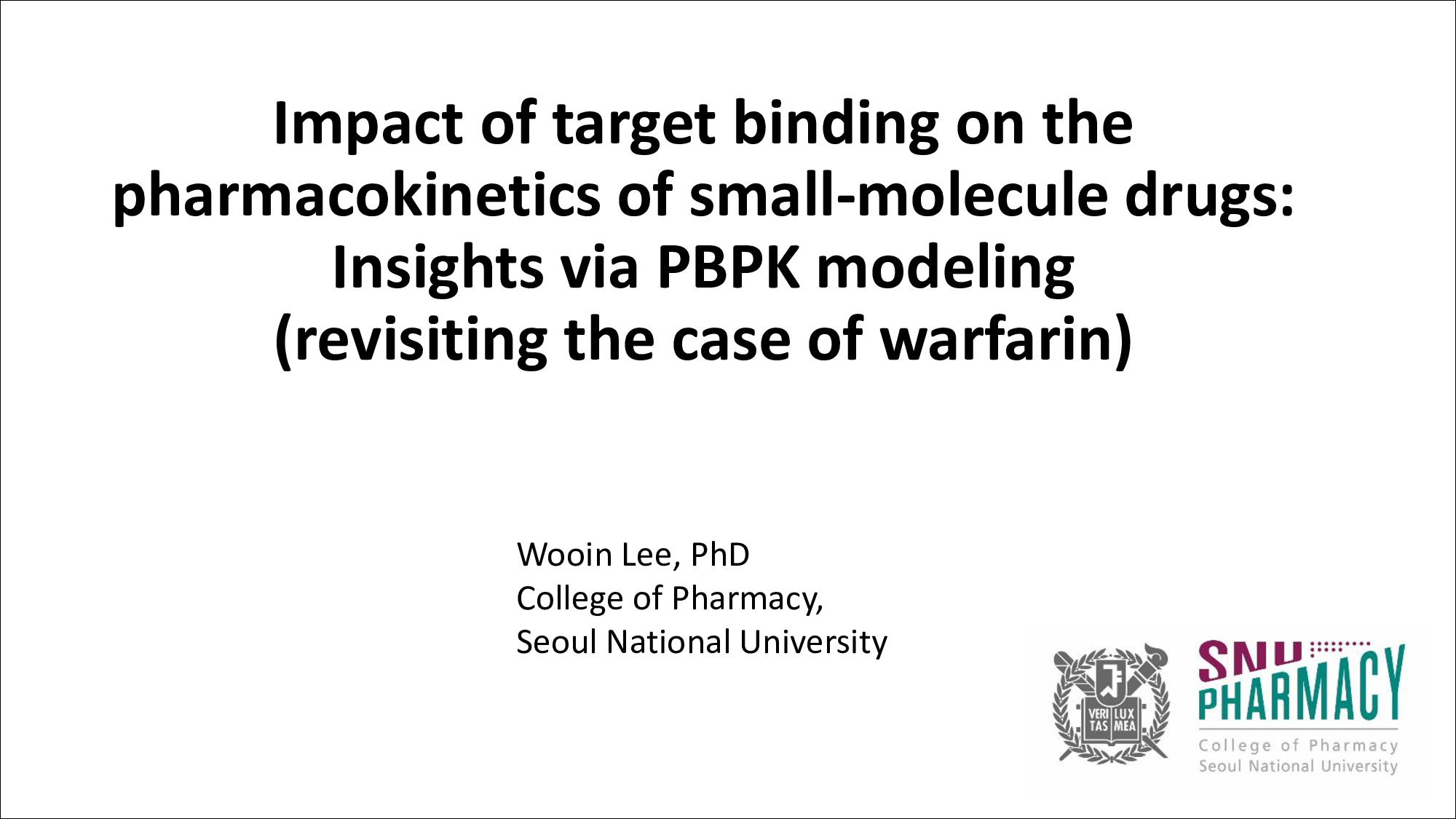 Impact of target binding on the pharmacokinetics of small-molecule drugs: Insights via PBPK modeling